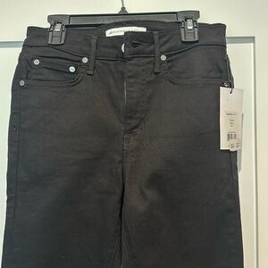Brand new black denim jeans